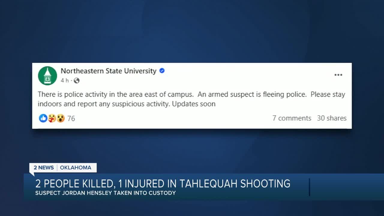 Victims identified in Tahlequah triple shooting