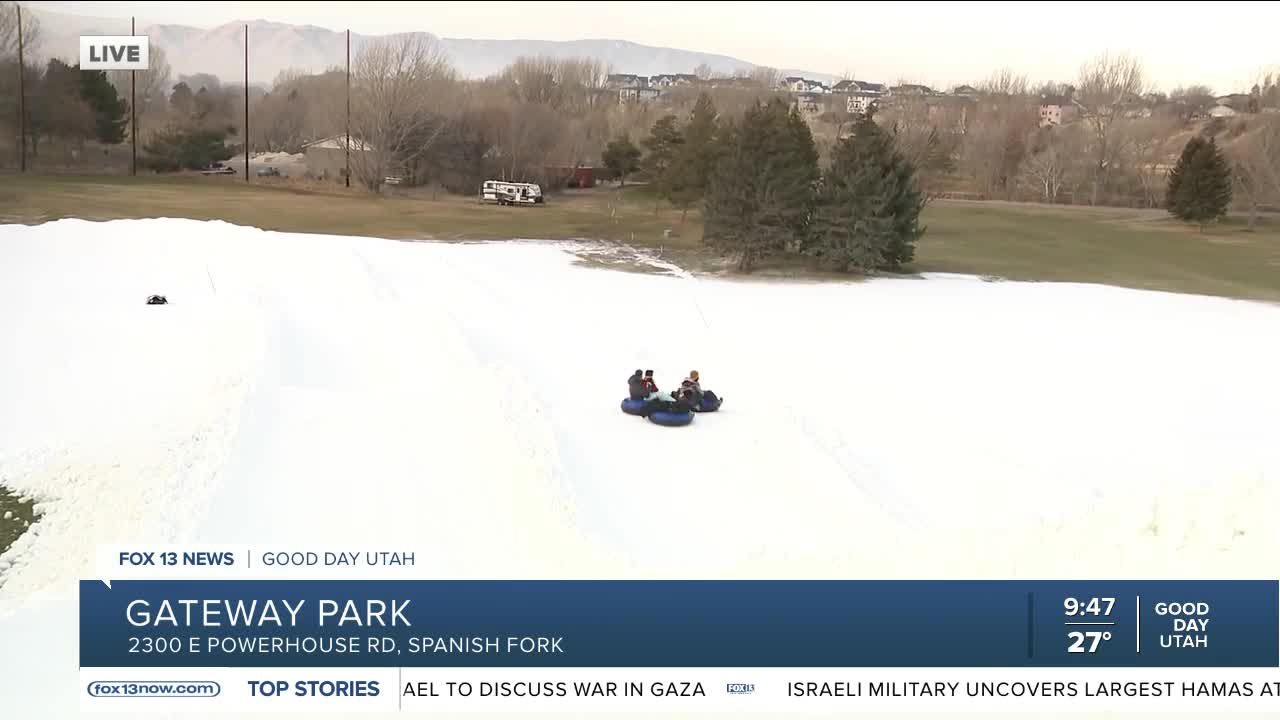Tubing at Gateway Parks