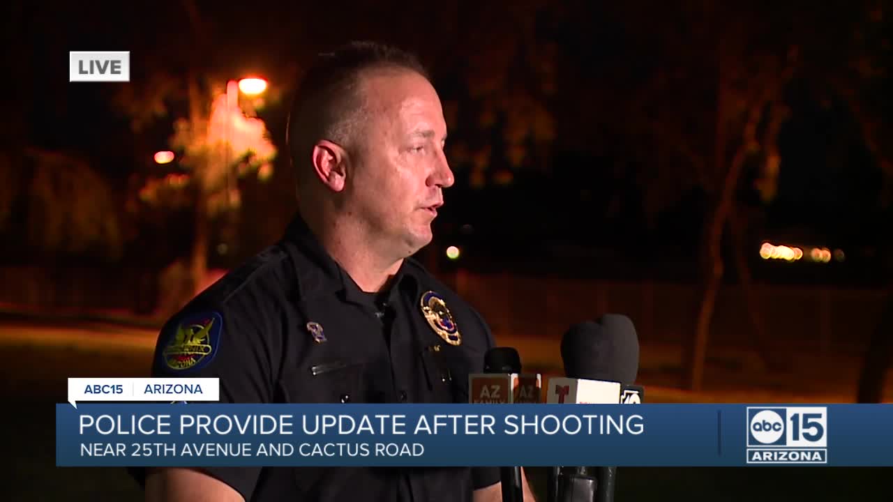 Armed man dead after being shot by police in Phoenix near I17 and