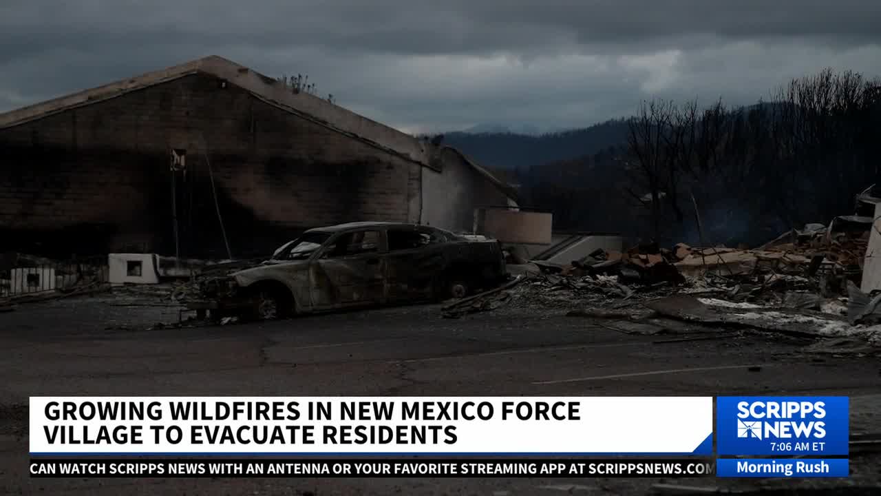 At least 2 dead, 1,400 structures burned as New Mexico wildfires ...