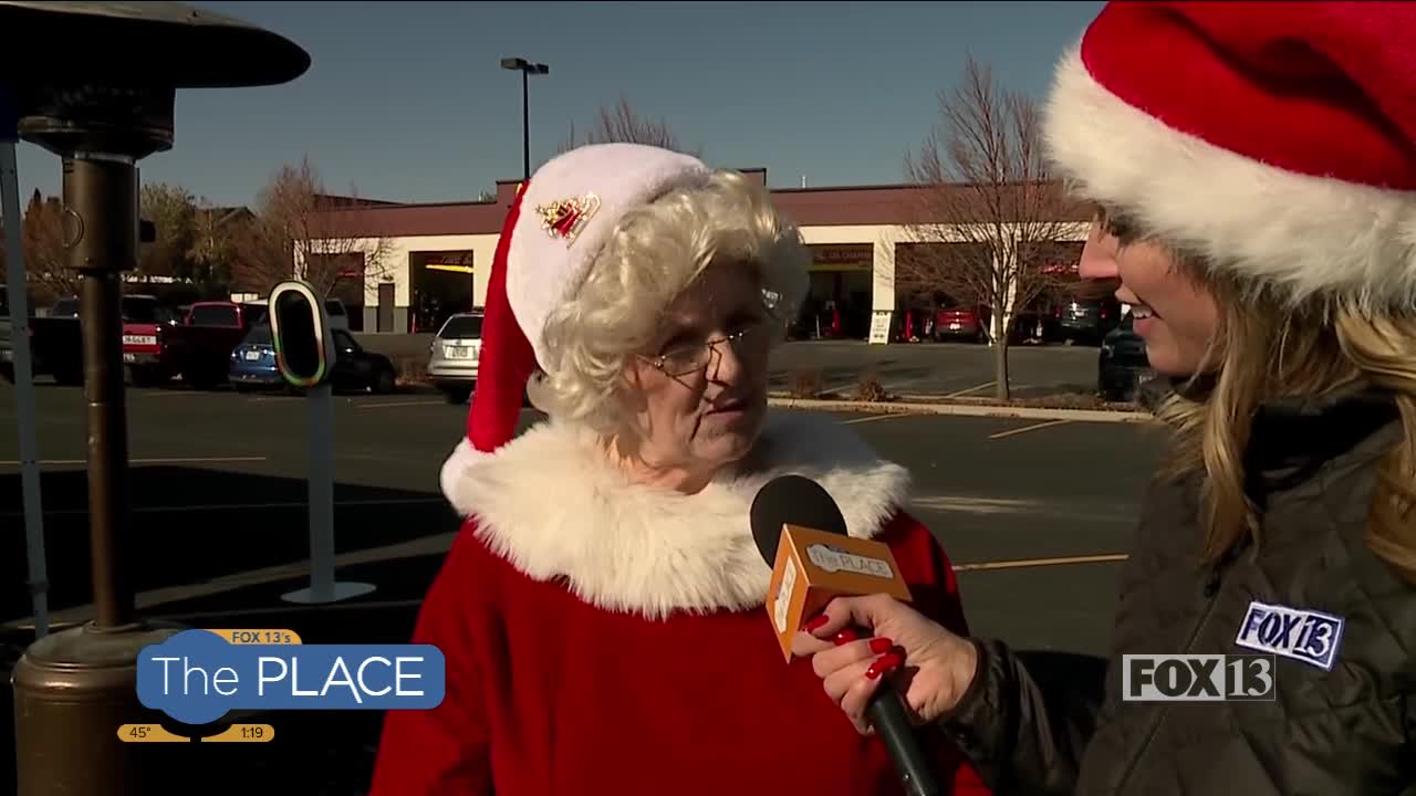 The Candy Cane Corner Donation Blitz is going on today