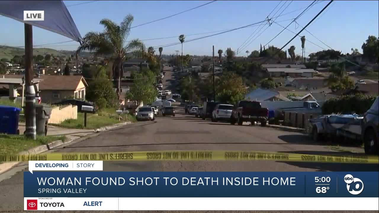 SDSO: Woman shot to death in La Presa, suspect found dead in Orange County