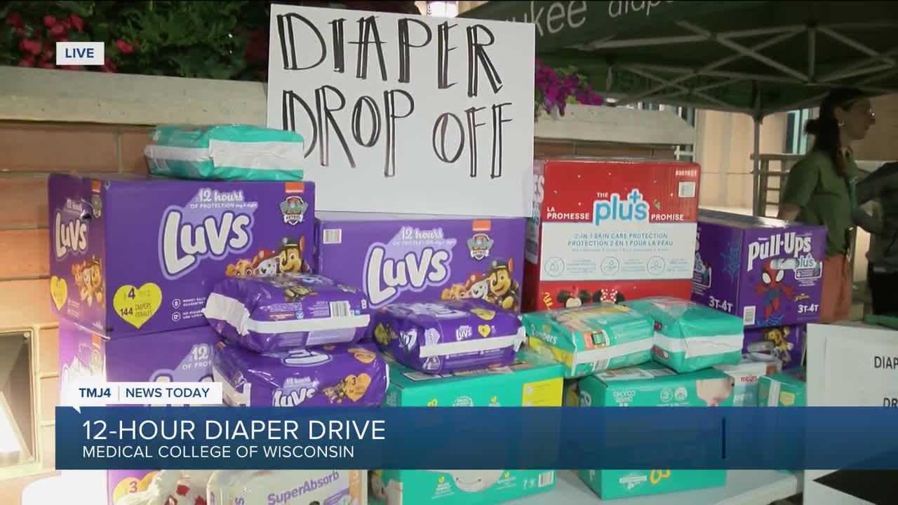 Milwaukee Diaper Mission, Medical College of Wisconsin team up for