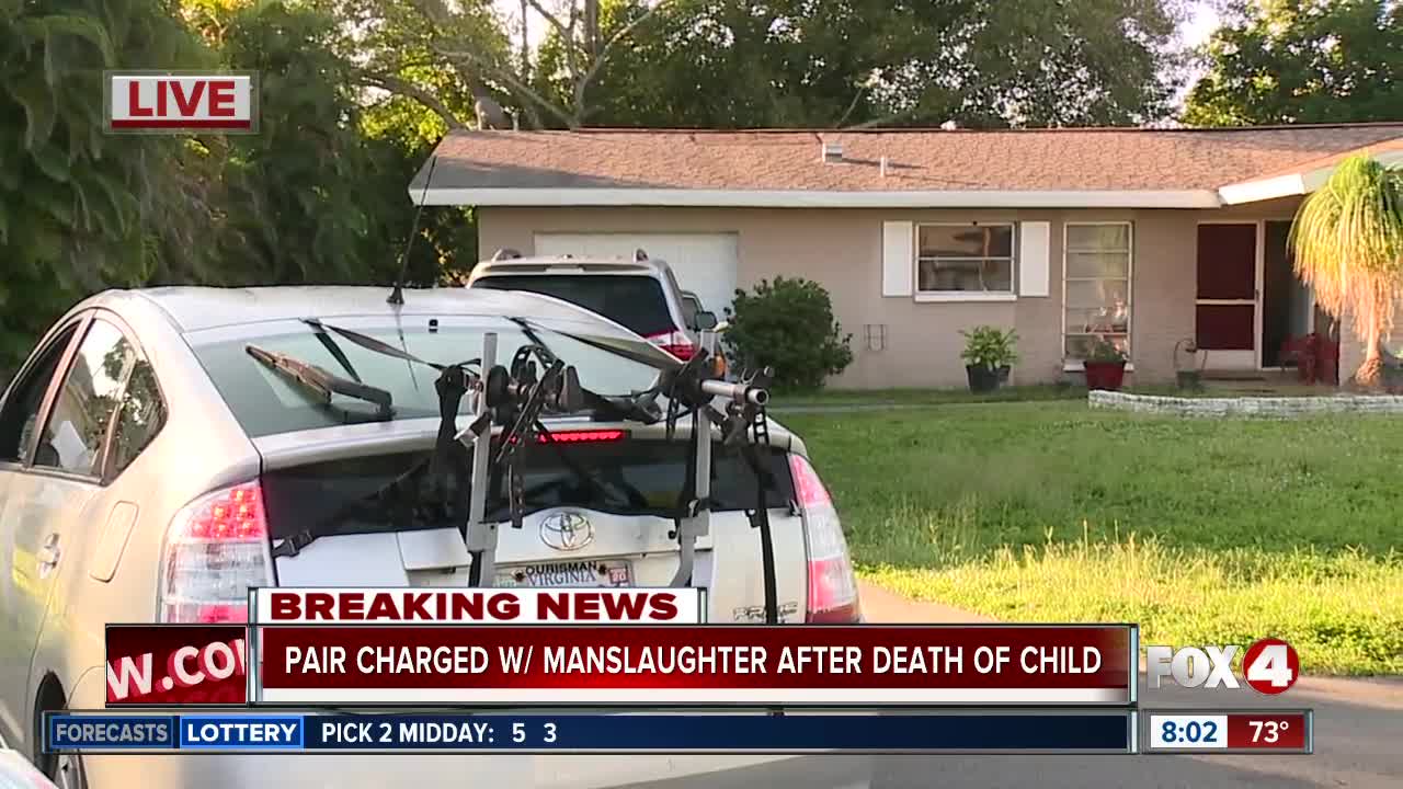 Cape Coral parents charged with toddler's death