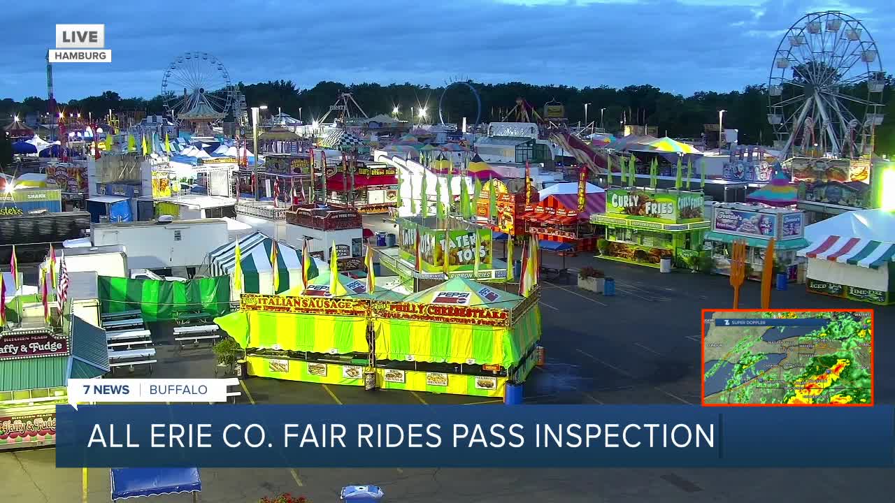More than 40 rides, equipment inspected by New York State at Erie