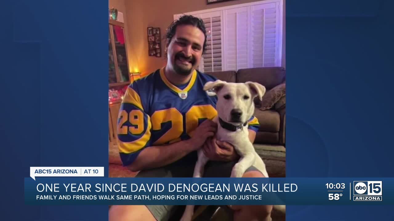 Shooting death of David Denogean remains unsolved one year after his murder