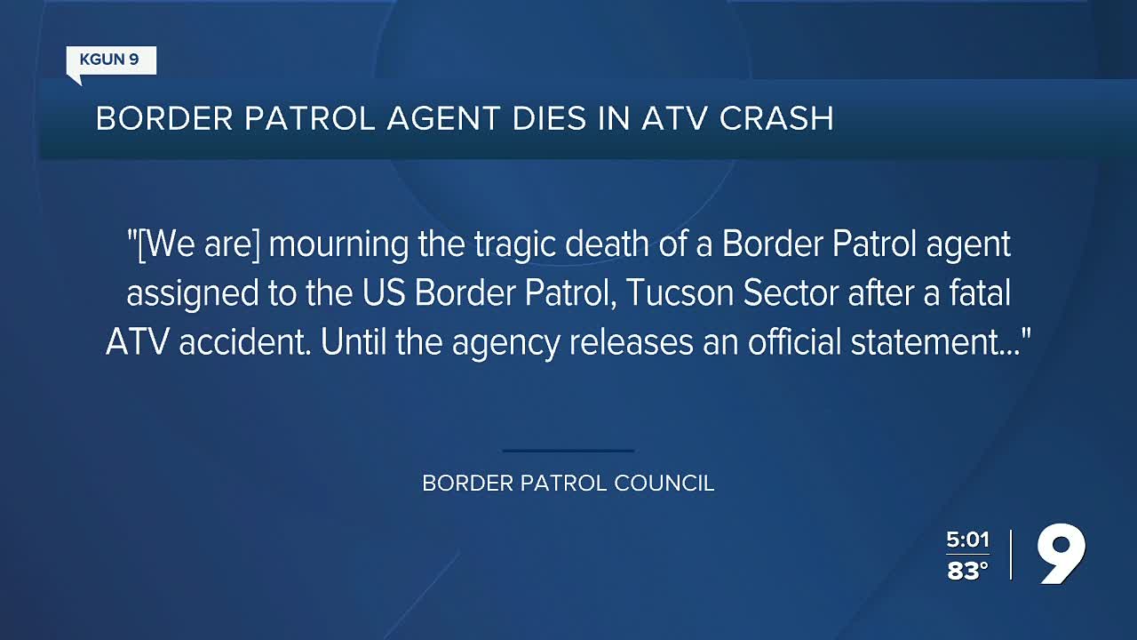Border Patrol Agent killed in ATV crash in Douglas