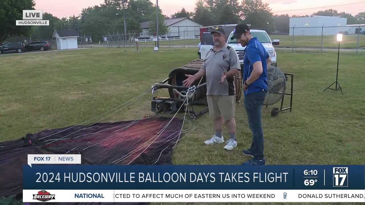 More Than Hot Air Hudsonville Balloon Days begin at new location