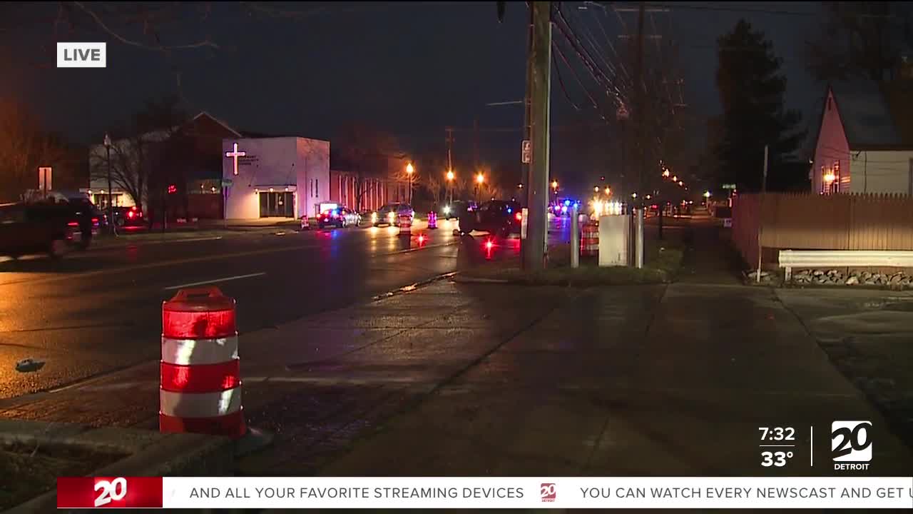 Beech Daly at Student St. in Redford is closed in both directions due