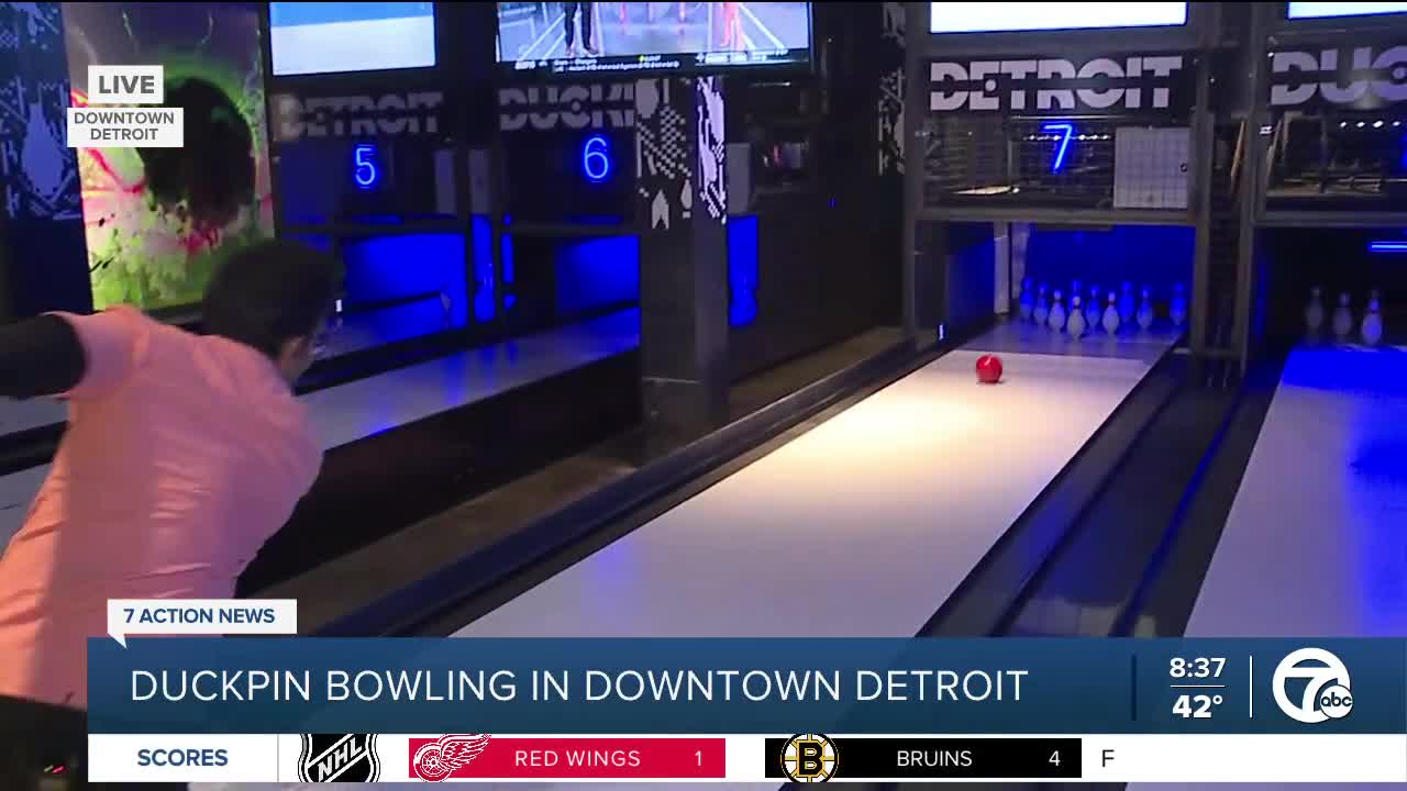 Duckpin Bowling comes to downtown Detroit