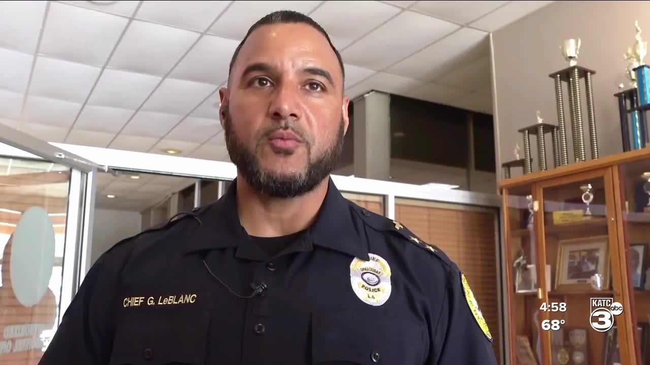 Opelousas Mayor Police Chief is still in charge, and I support him