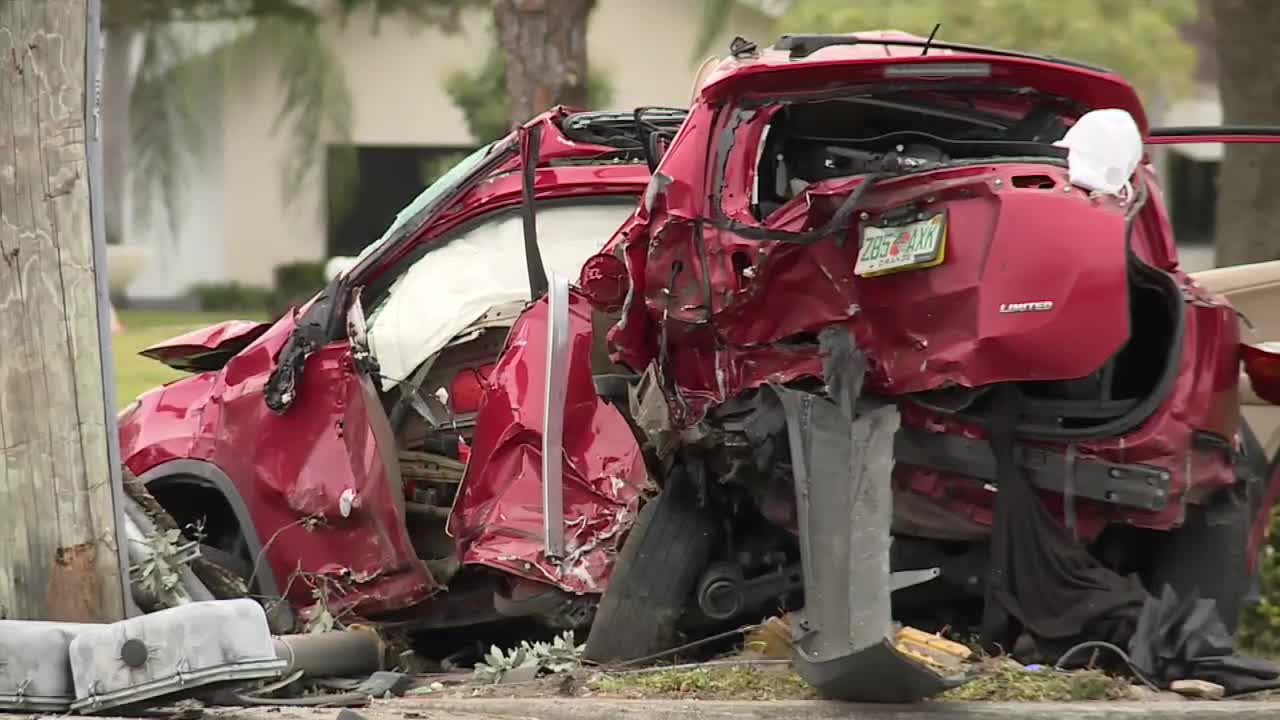 Person dead in 2-car crash in Delray Beach - Vimarsana News
