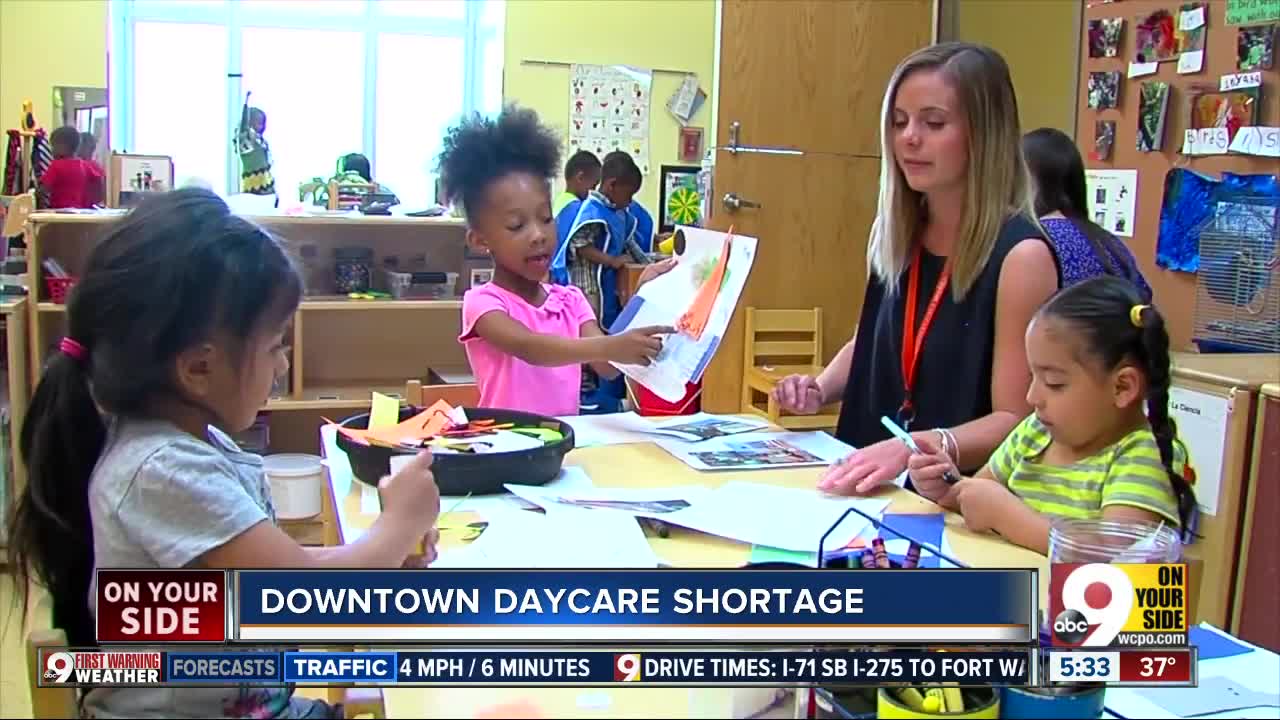 Parents brainstorm better child care options Downtown