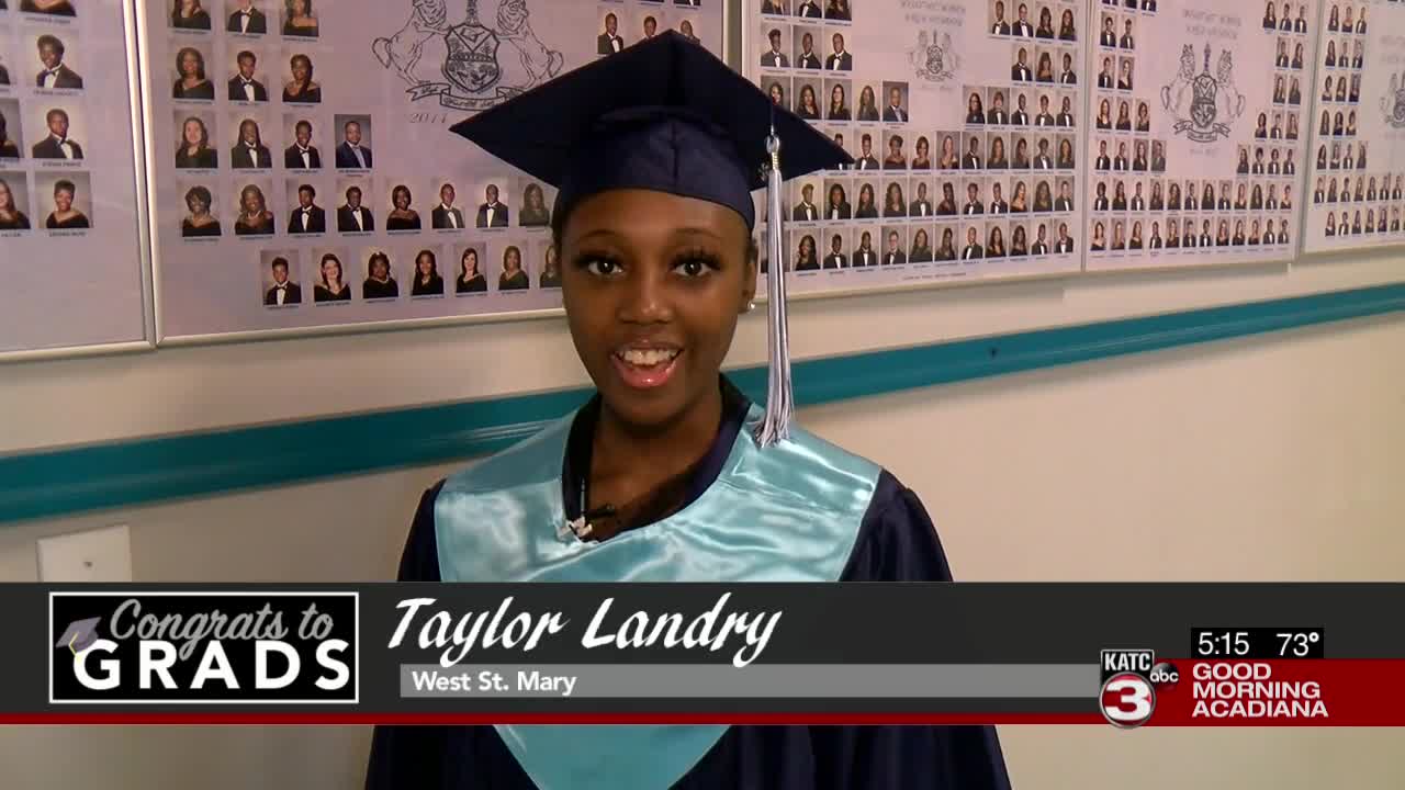 Top graduates from Acadiana for the week of May 24, 2021