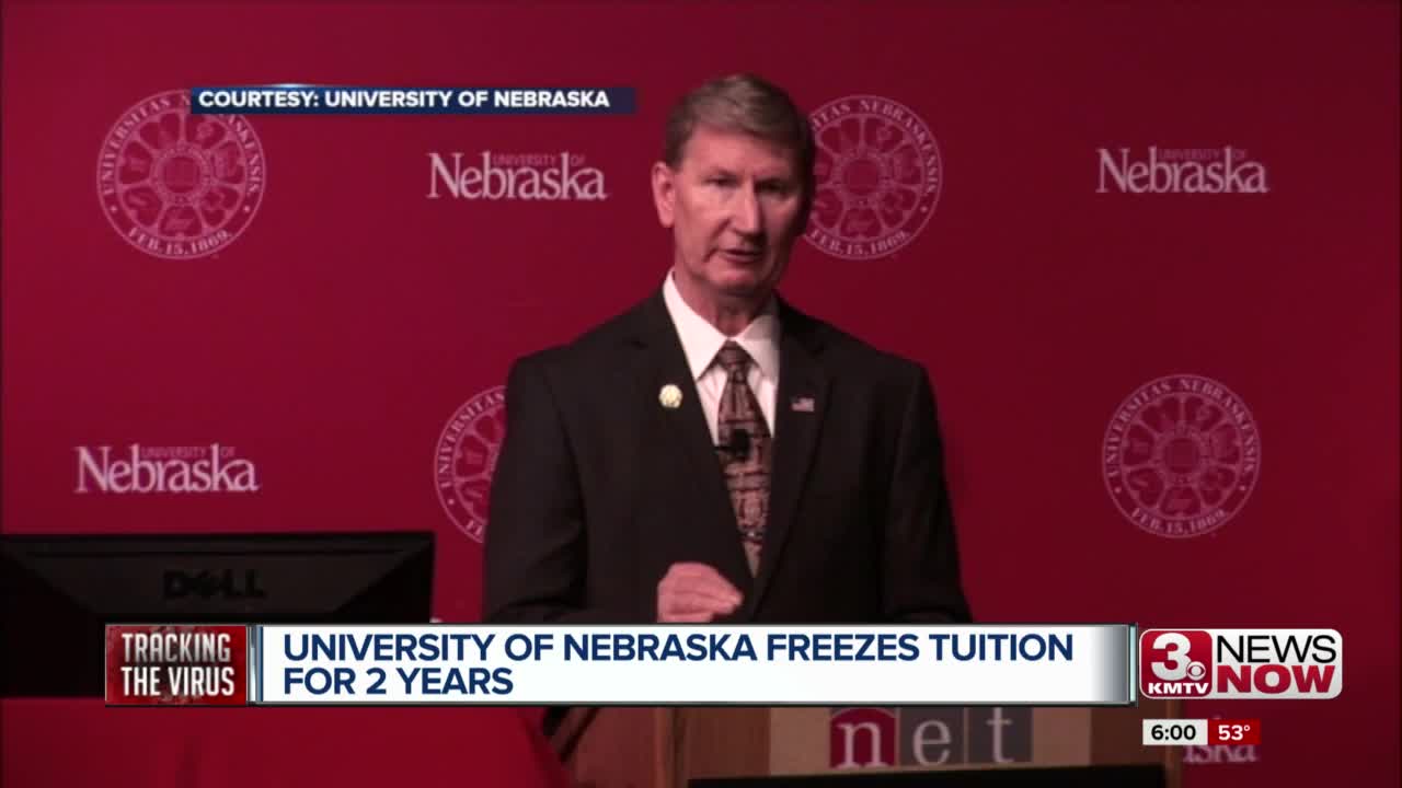 University of Nebraska announces tuition freeze