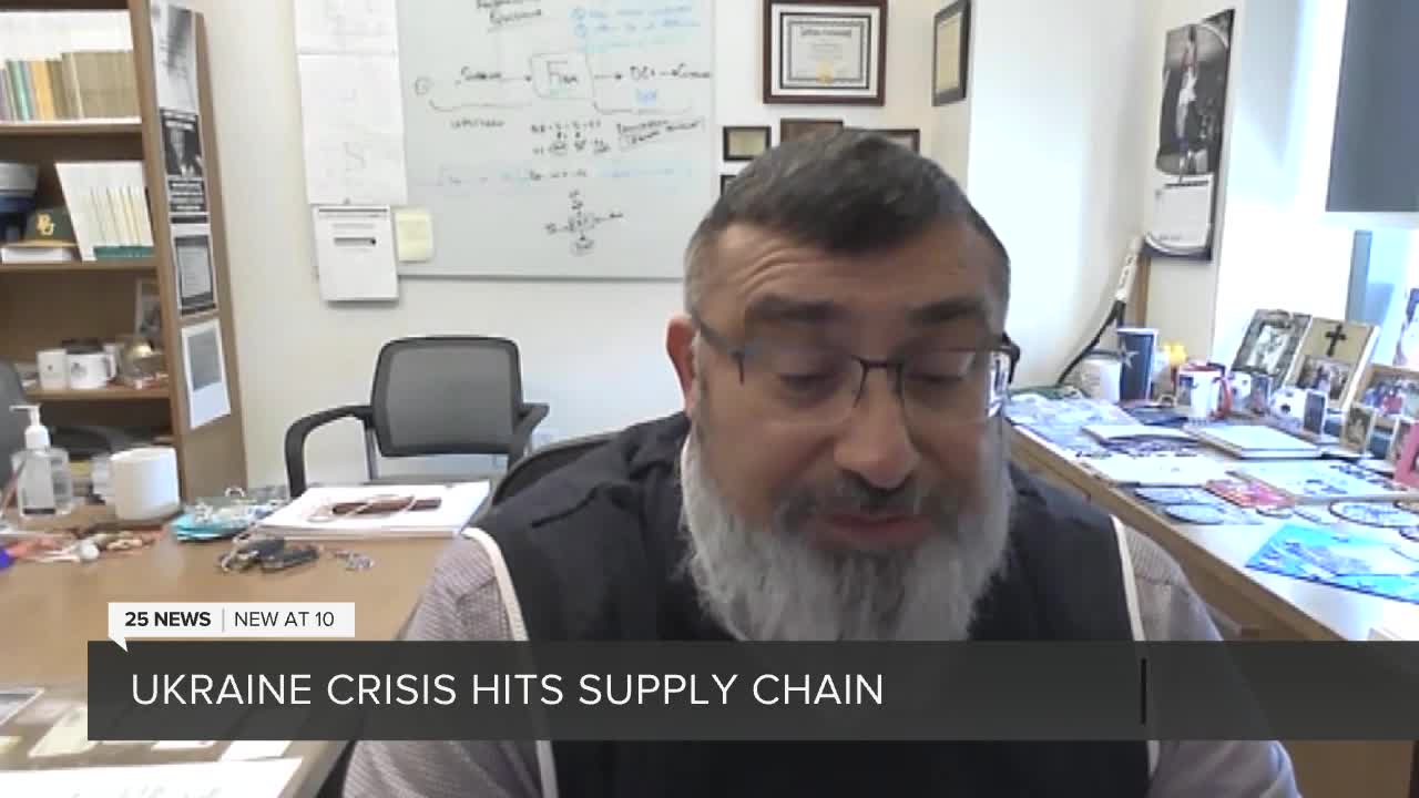 Ukraine conflict to cause more supply chain problems, inflation