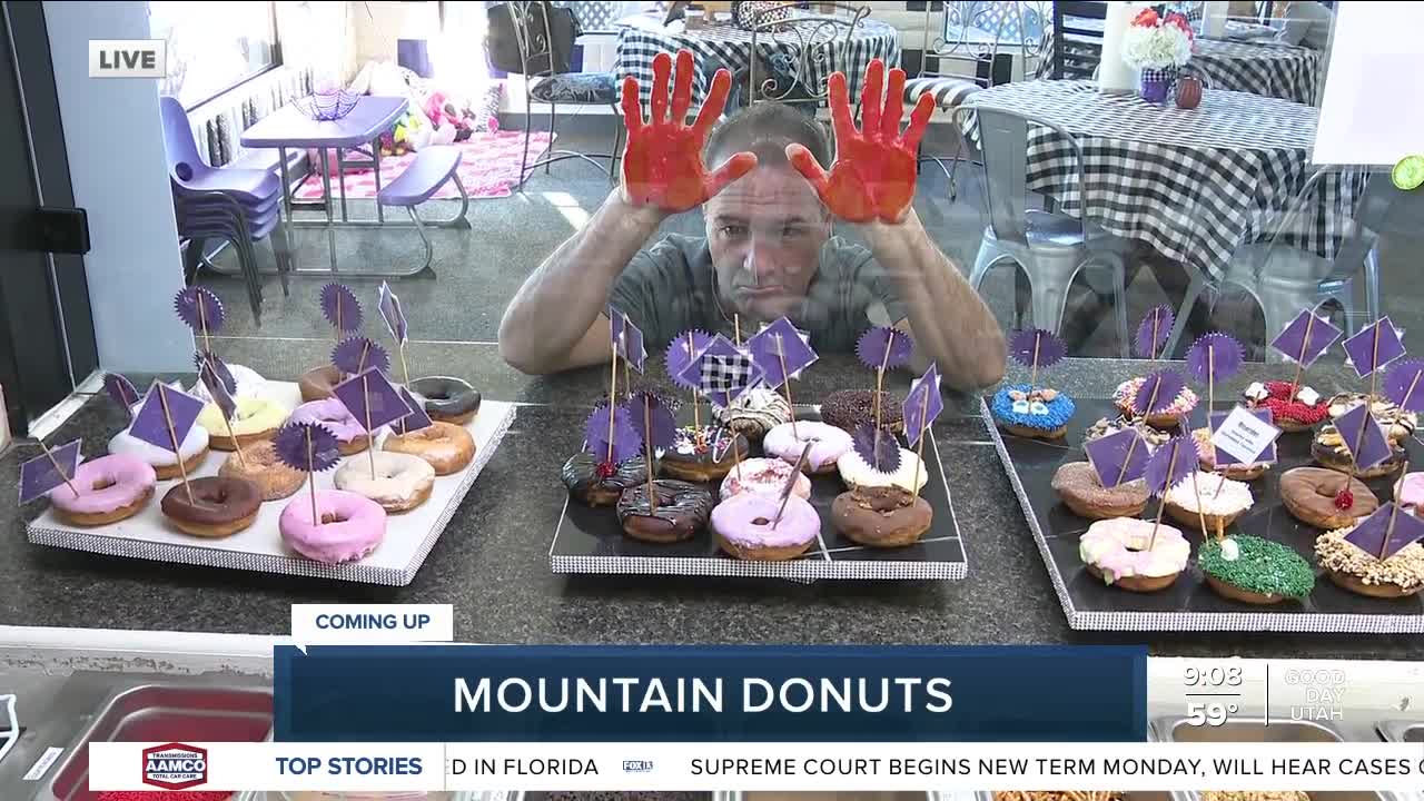 Top Your Own or Grab N Go at Mountain Donuts in Ogden