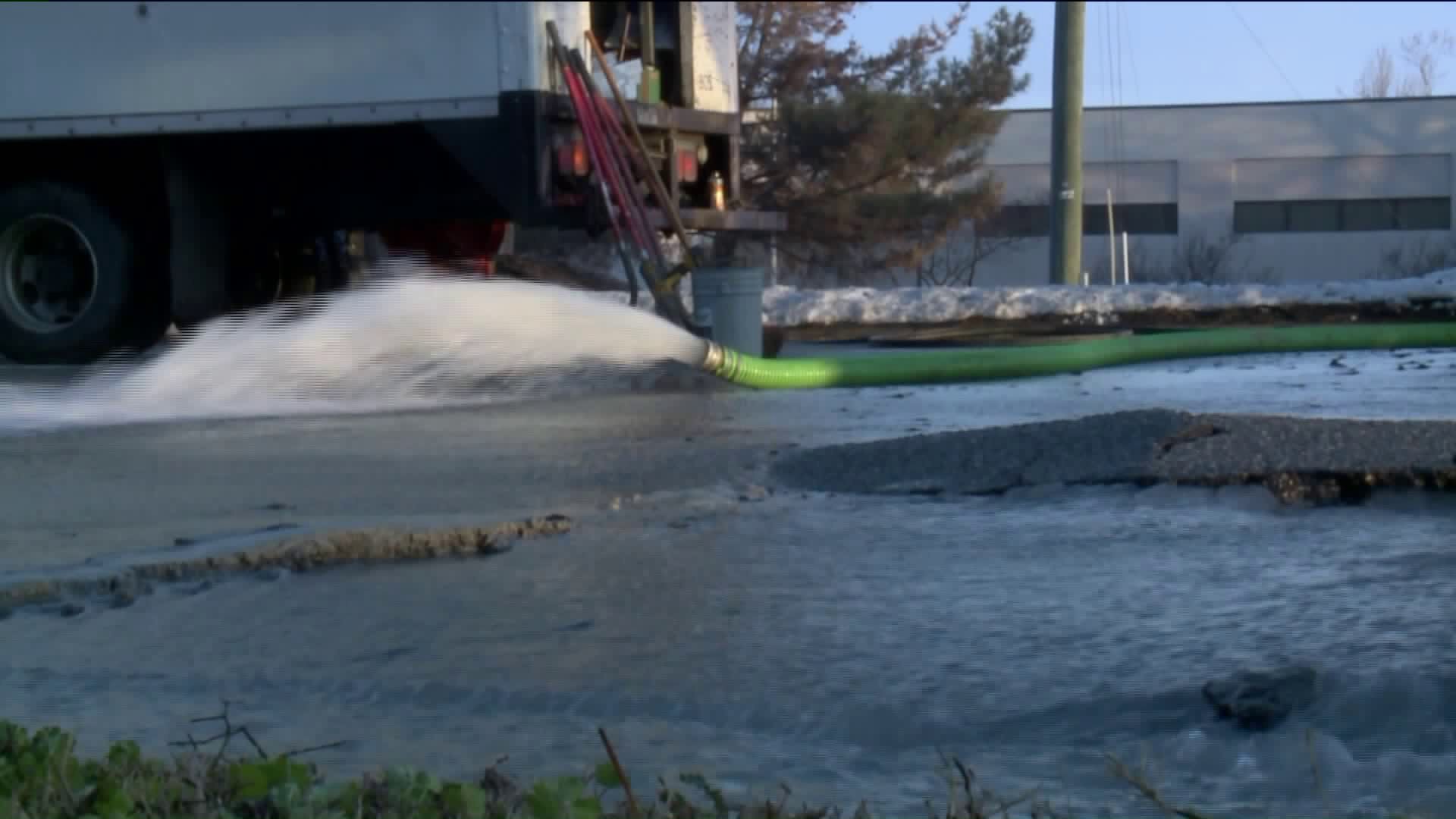Water main break fixed after closing traffic on Virginia Beach