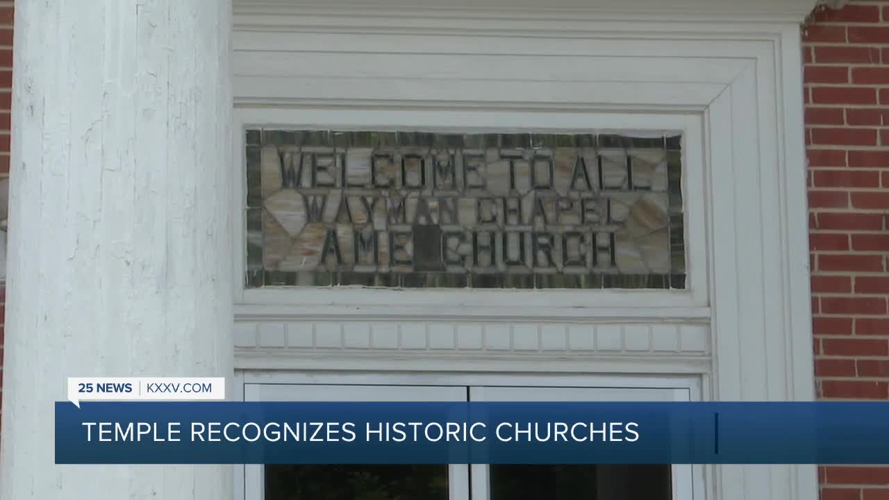 City of Temple dedicates African American Churches Historic District