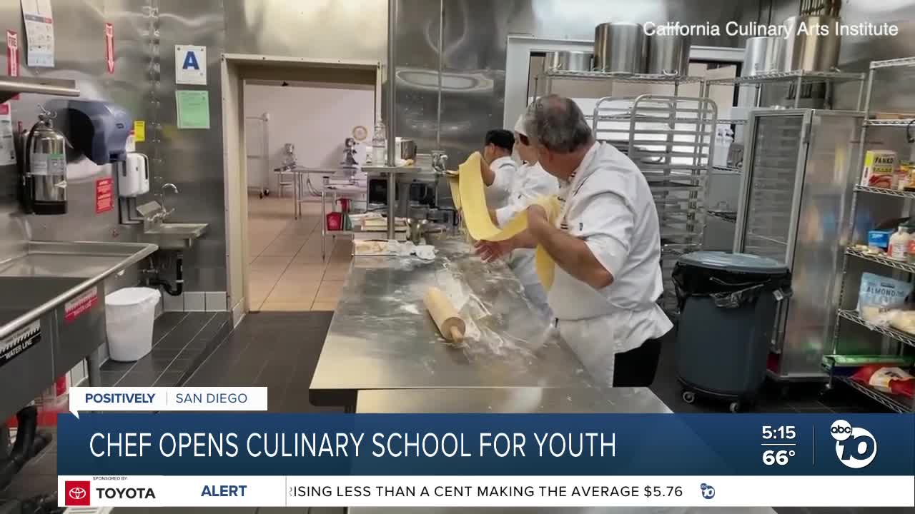 Chef opens youth culinary school in Downtown San Diego