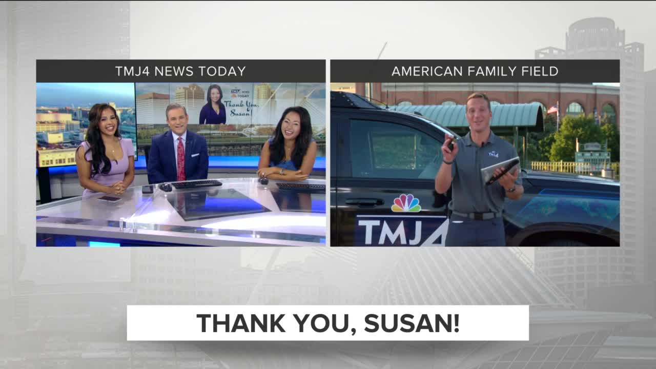 Today is Susan Kim's last day with TMJ4 News Today