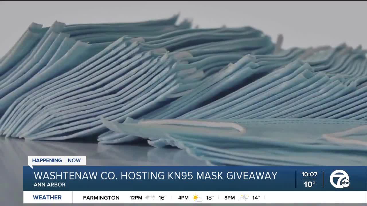 KN95 mask pickup event