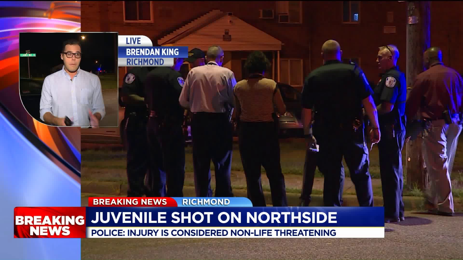 Juvenile shot on Richmond’s Northside