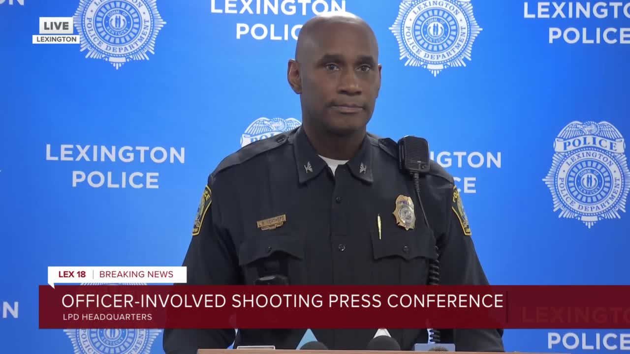 Man dead after shooting that involved Lexington officers