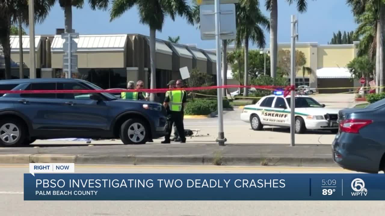 2 Fatal Crashes Impacting Traffic In Palm Beach County Monday Afternoon 