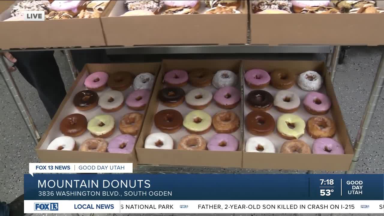Top Your Own or Grab N Go at Mountain Donuts in Ogden