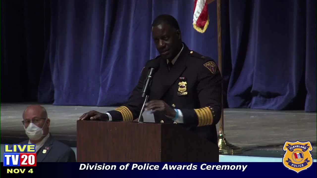 Cleveland Police Chief Calvin Williams says he's stepping down