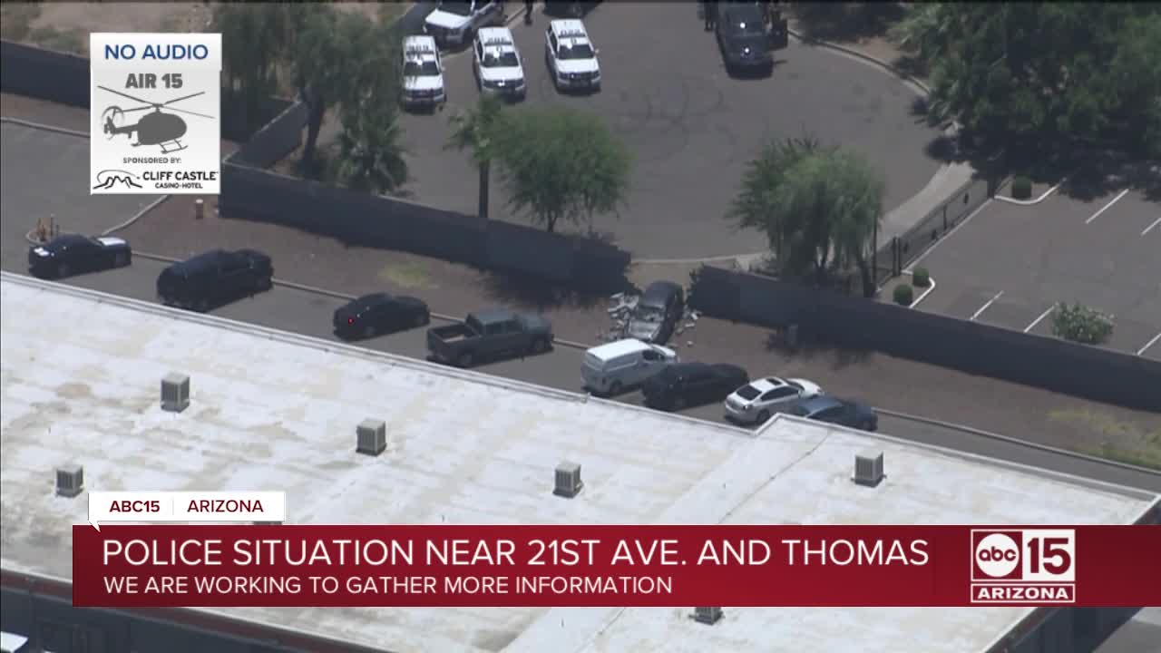 DPS trooper shot, suspect dead after crash near 35th Avenue and McDowell