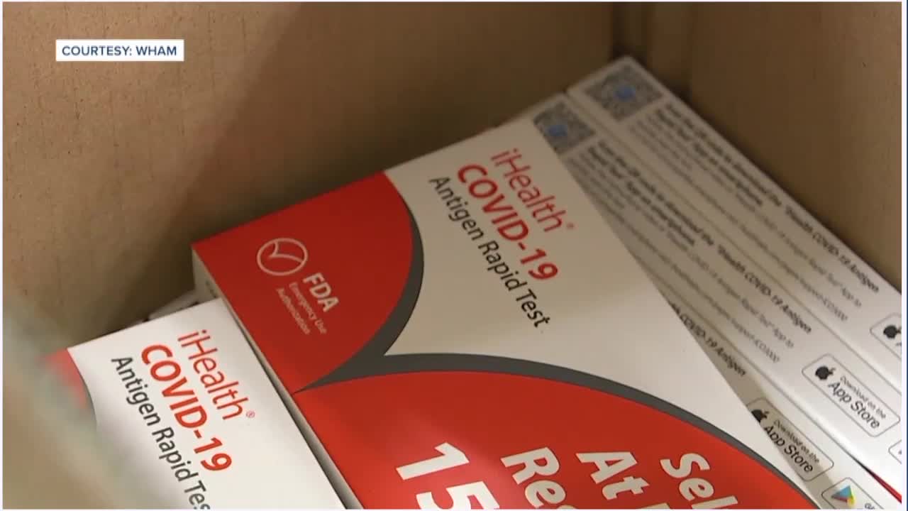 Erie County legislature 'tables' decision to distribute free COVID self