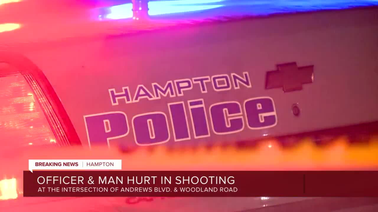 Residents speak out on Hampton shooting that left suspect, officer injured