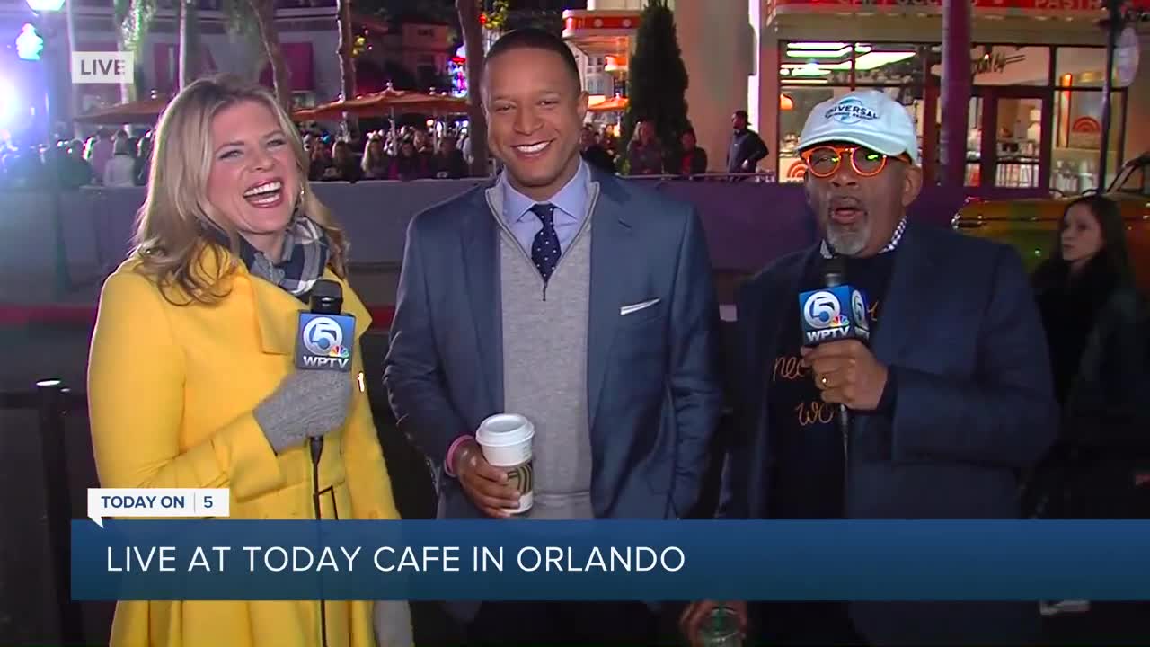 LIVE BLOG NBC's TODAY show at Universal Studios Florida