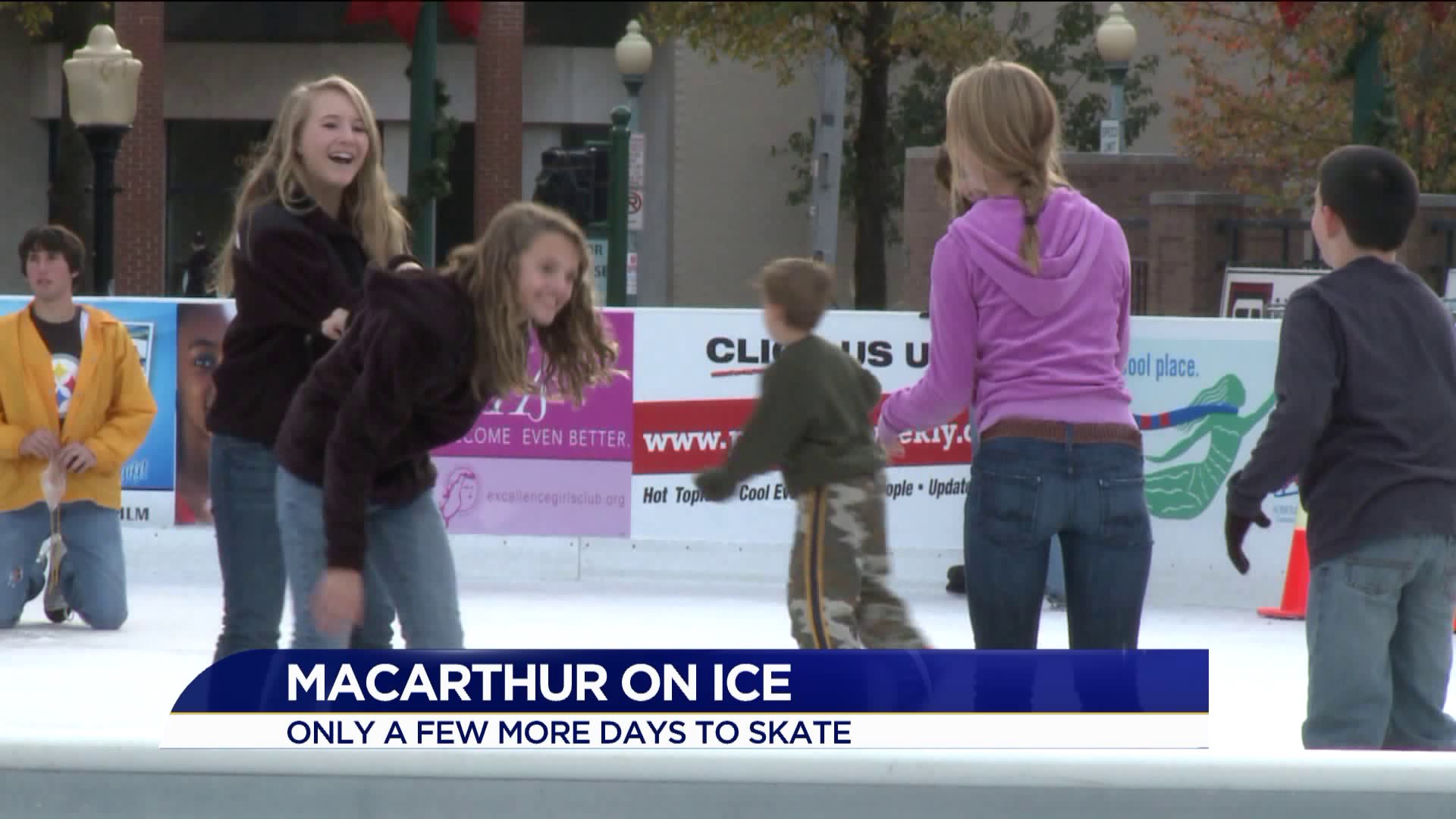 Only a few more days to enjoy outdoor ice skating at MacArthur Center