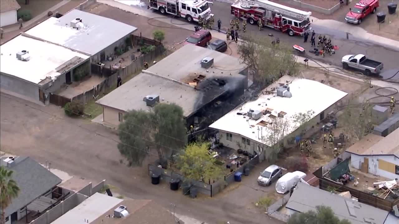 PD: 9-year-old boy dies after second-alarm house fire in Tempe