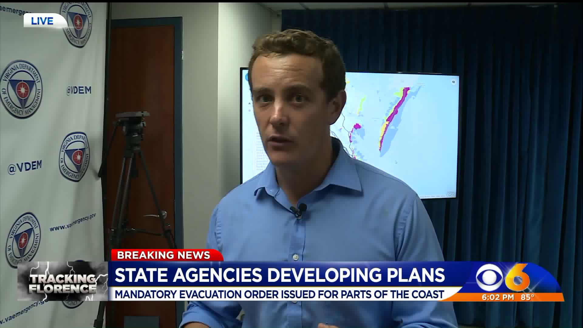 Hampton Roads, Eastern Shore evacuation begin at 8 a.m.