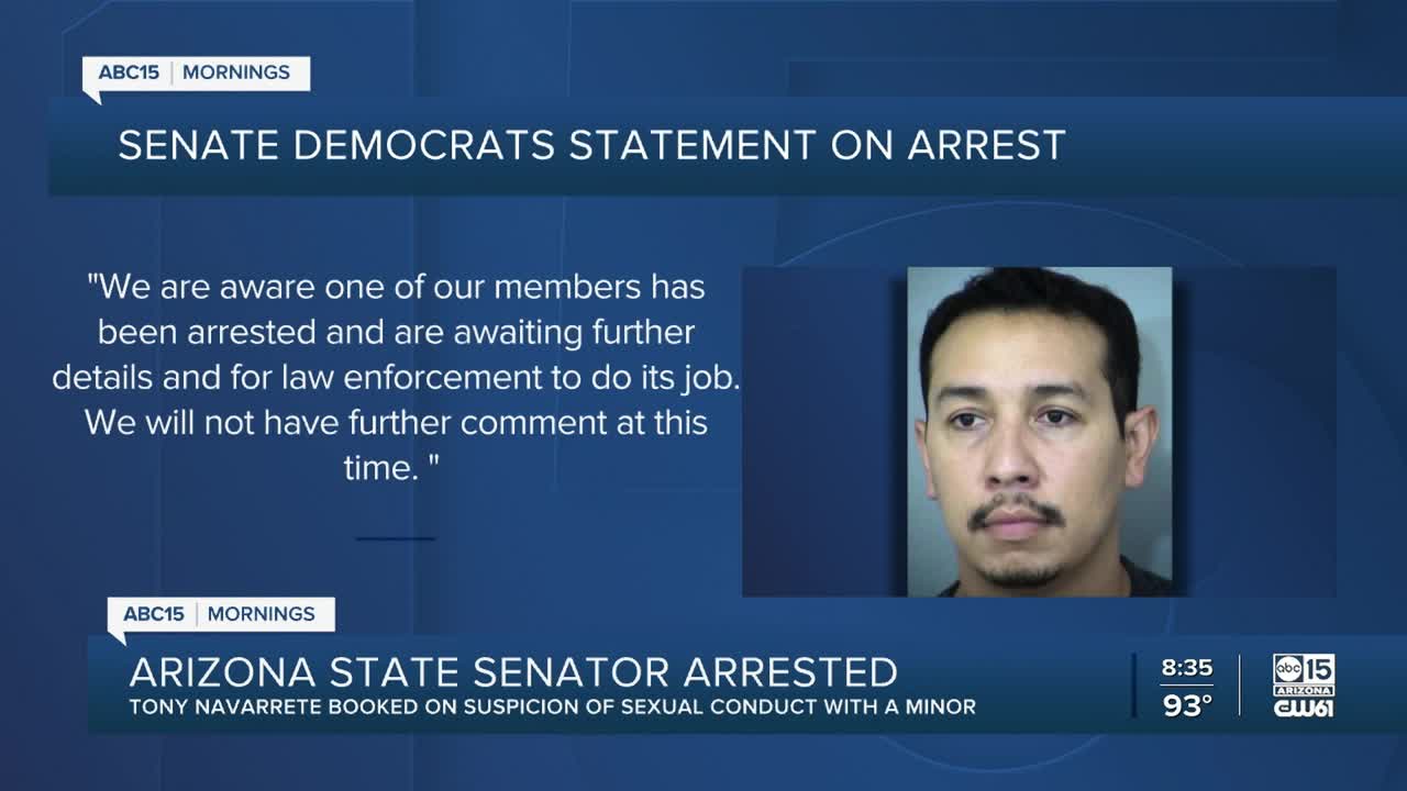Arizona Senator Tony Navarrete accused of child sex crimes