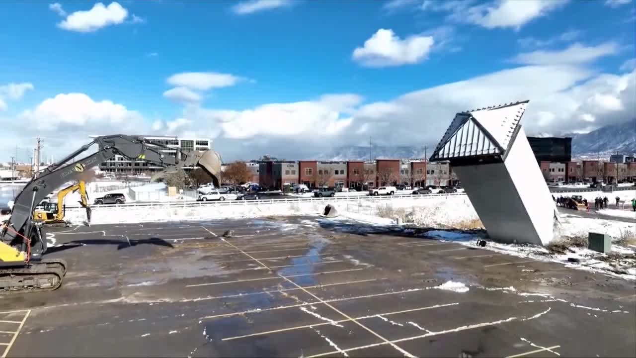 Utah State Prison tower finally demolished after several attempts - Vimarsana News