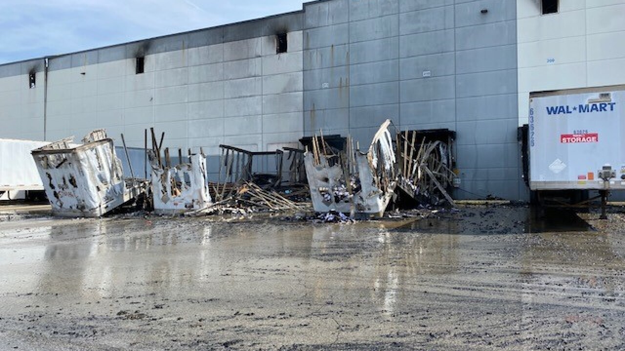 Walmart plans to seek damages from Plainfield after large facility fire