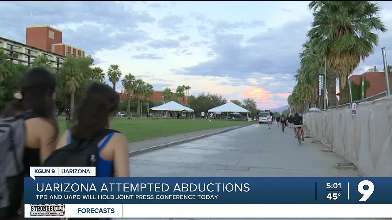 VIDEO Police address recent attempted abductions near University of
