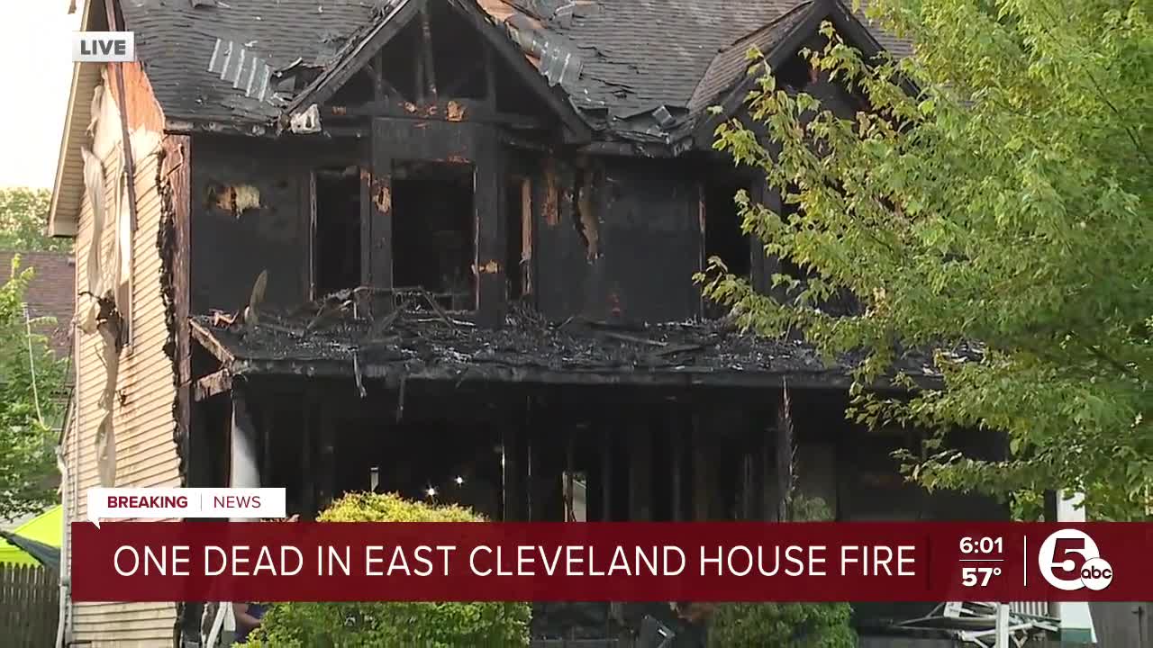 6-year-old girl, woman die after East Cleveland house fire