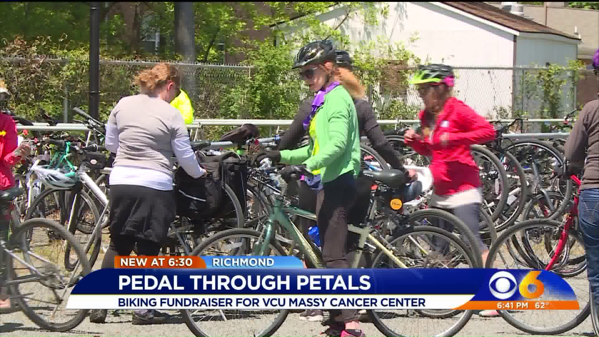 Pedal through Petals ride raises money for cancer ‘warriors’