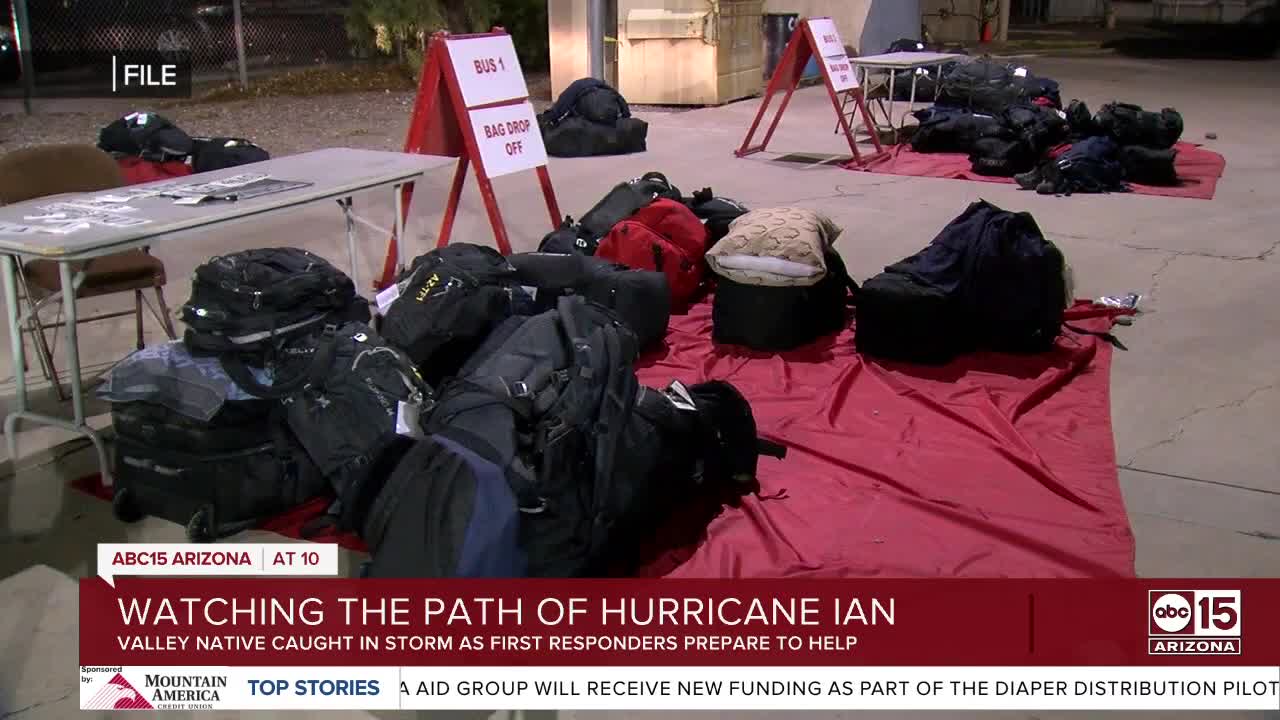 Valley first responders ready to deploy to Florida if needed