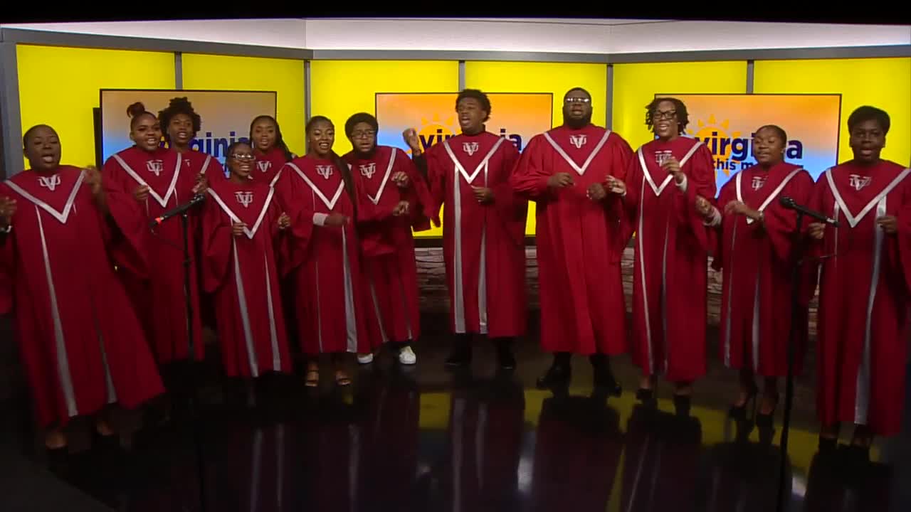Virginia Union University Choir performs live on Virginia This Morning