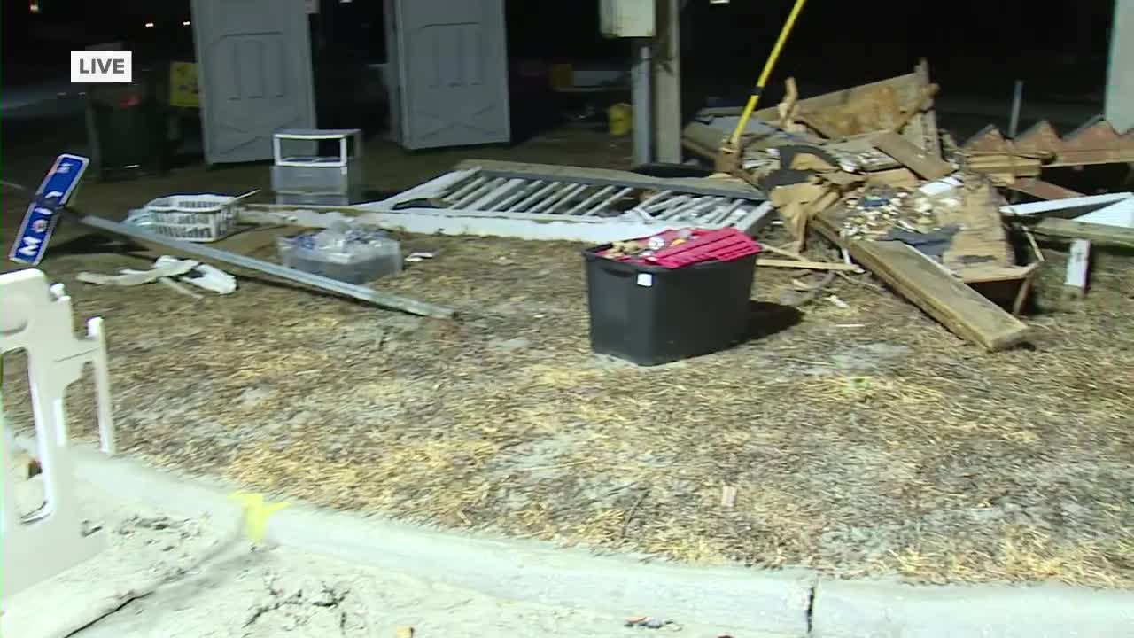 Trash pickup begins in Fort Myers Beach