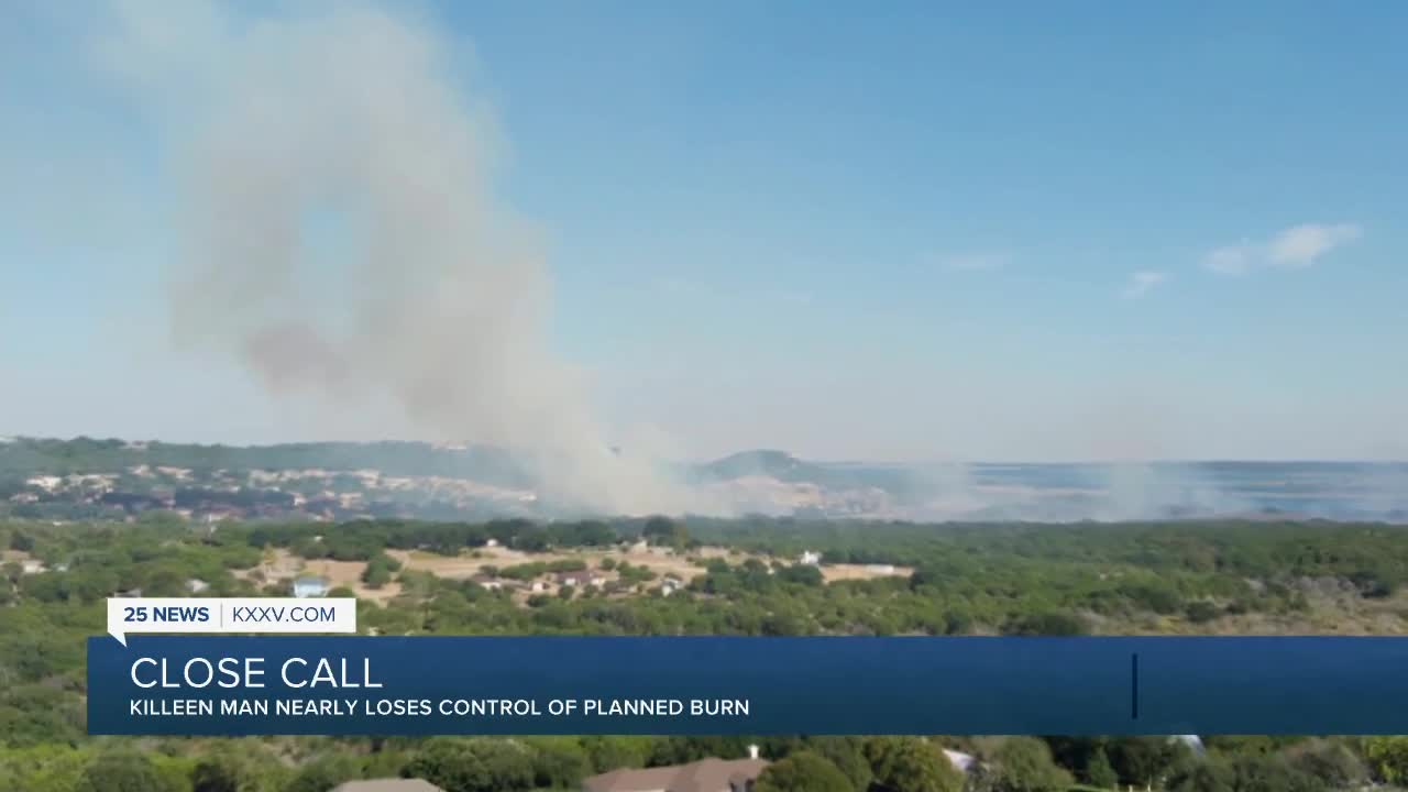 Killeen man nearly loses control of planned burn - Vimarsana News
