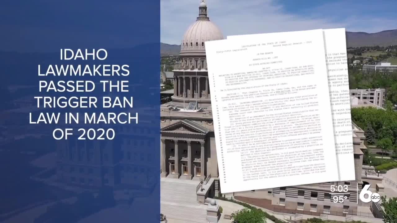 Multiple lawsuits are pending against Idaho abortion laws. Here's what
