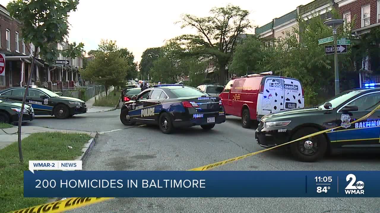 Baltimore police investigate 200th murder of 2022 after shooting in NE